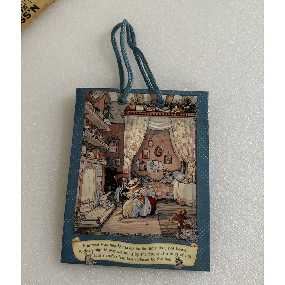 New Brambly Hedge Small Gift Bag Jill Barklem 1990